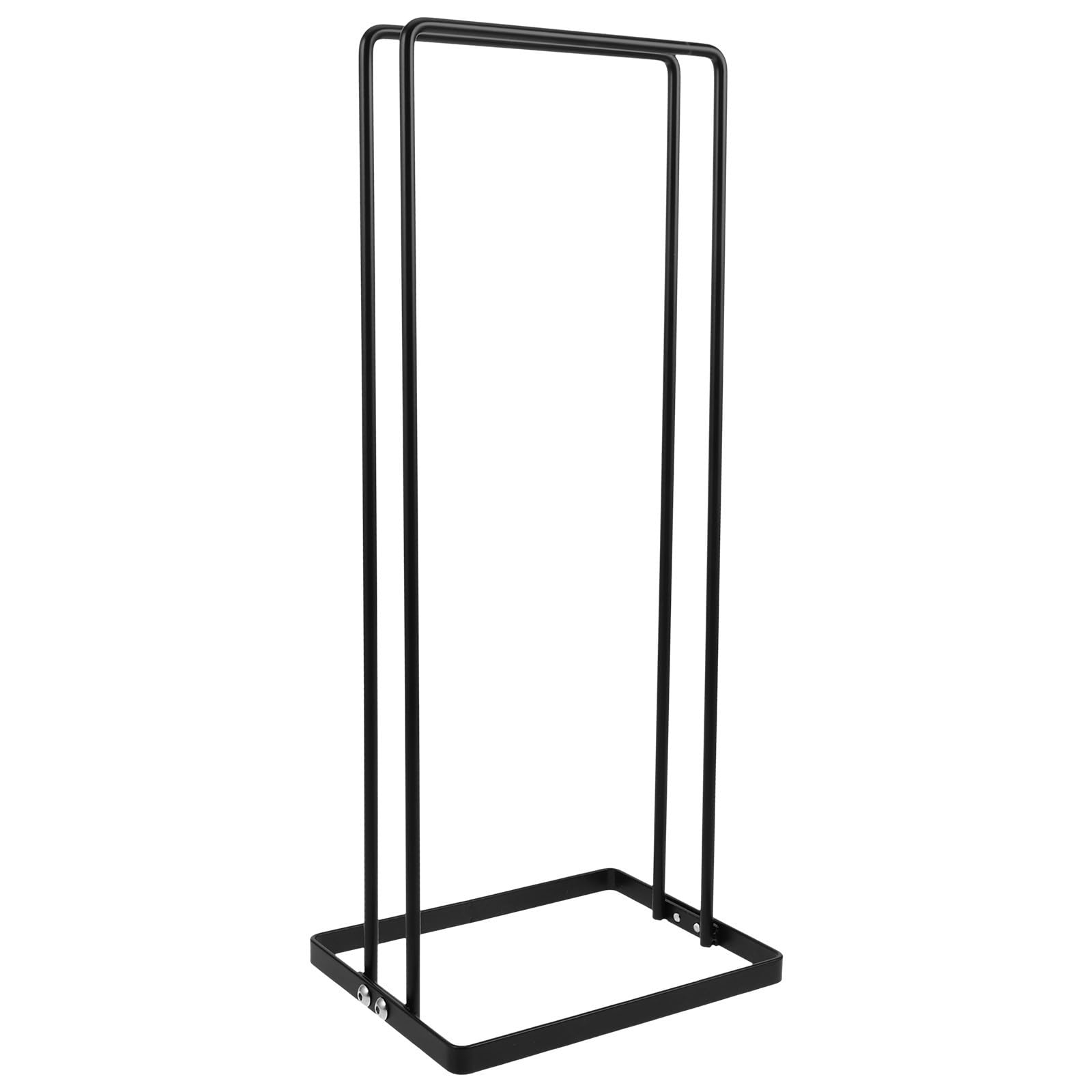 Rangement de cintres empilable en fer pour placard de chambre et buanderie ordonnée