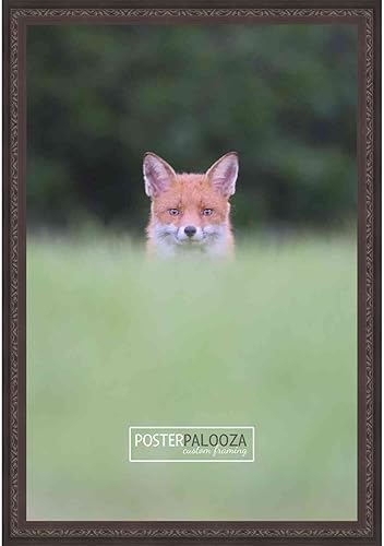 Miniatura 3 de Poster Palooza 30x36 Ornate Cherry Complete Wood Picture Frame with UV Acrylic, Foam Board Backing, & Hardware