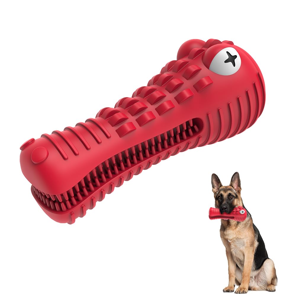 Cutiful Dog Toys, Indestructible Dog Chew Toys, Tough Strong Squeaky Toys