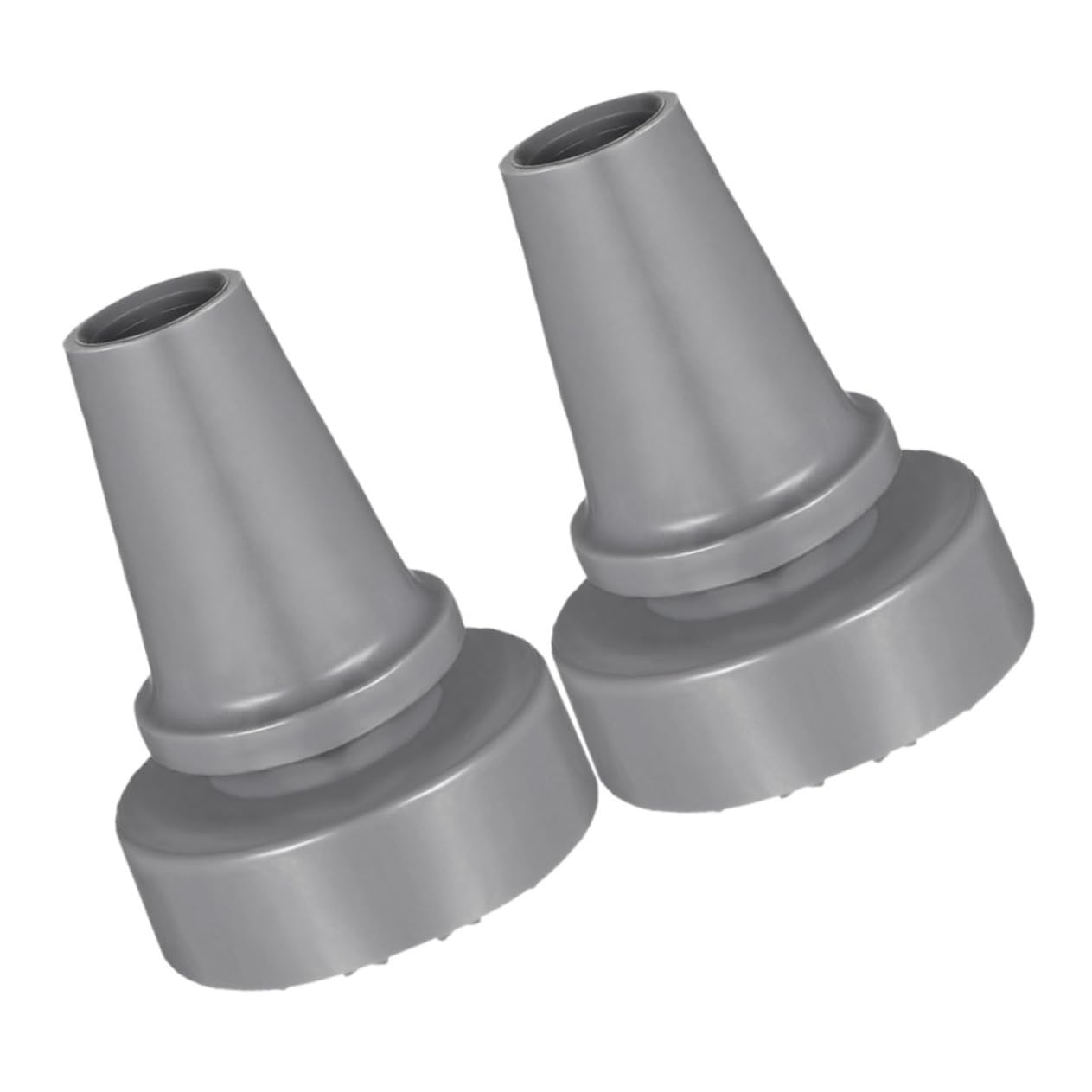 Healeved : 2pcs 22mm Walking Stick Foot Pads Non-Slip Reinforced for Enhanced Stability on Crutches