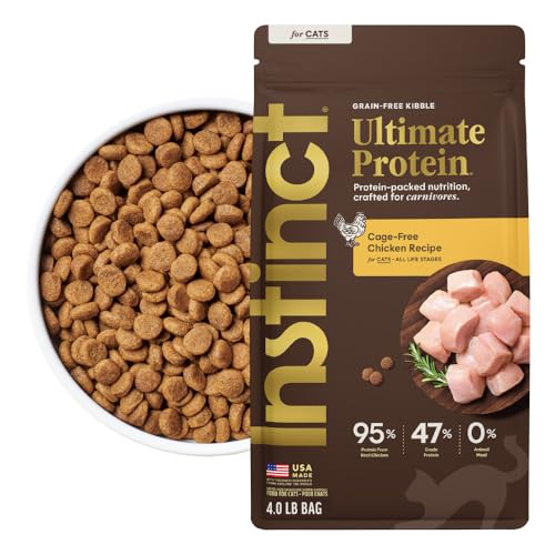 Instinct Ultimate Protein Natural Dry Cat Food Grain Free Recipe - Cage Free Chicken 4 lb. Bag