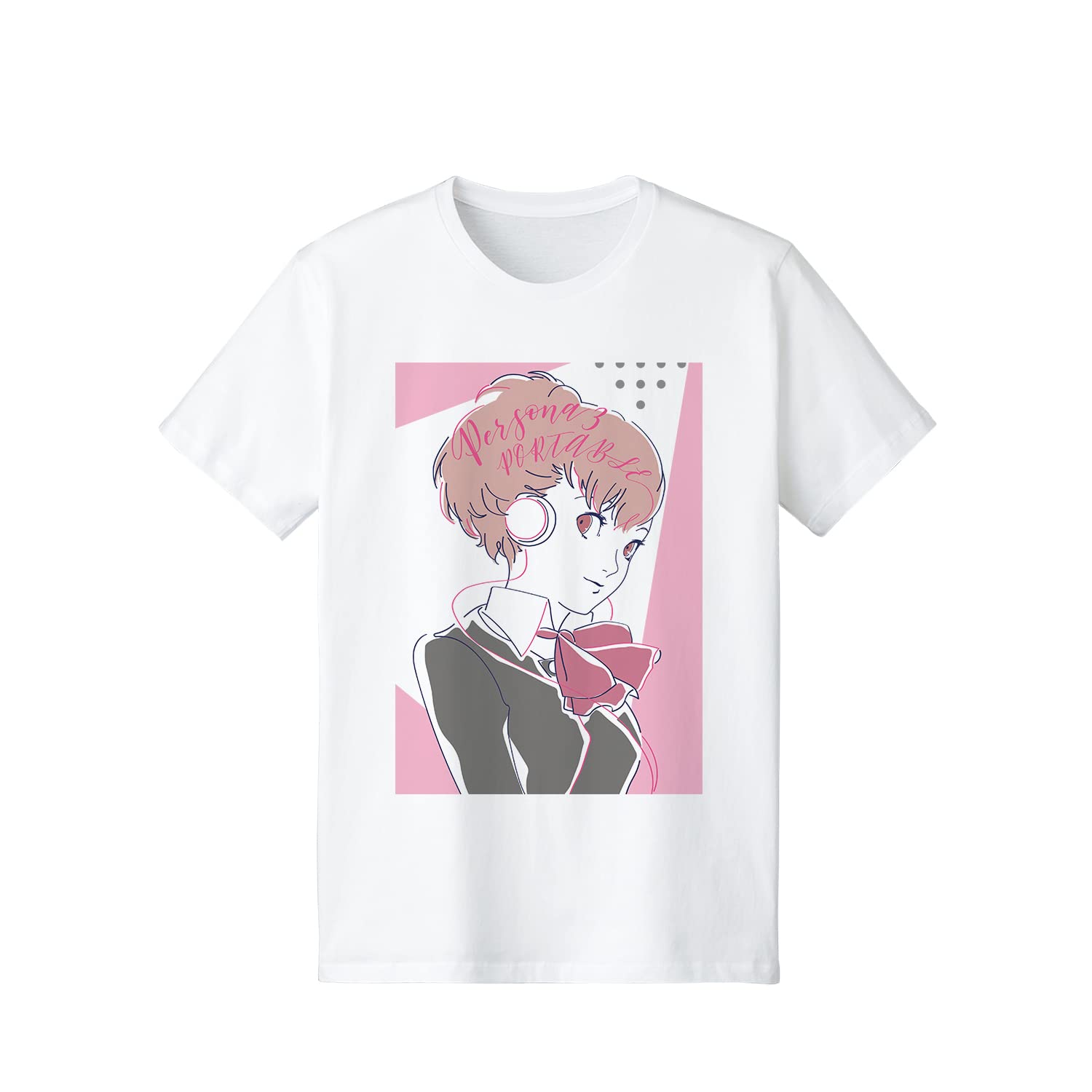 P3P 主人公 lette-graph Tシャツ XLサイズ ハム子 P3P 主人公 lette-graph Tシャツ XLサイズ ハム子 - メルカリ