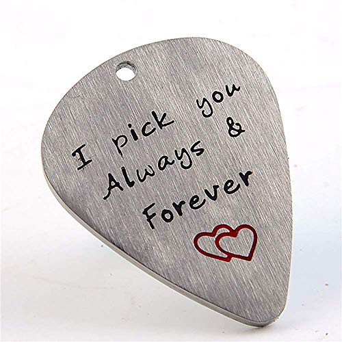 U/K Pendentif perforé en acier inoxydable – Accessoire d’instrument de musique national – Médiator Ukulélé – Lettres… - Les Beatles, Paul McCartney, John Lennon, RIngo Starr, George Harrison U/K Pendentif perforé en acier inoxydable - Accessoire d'instrument de musique national - Médiator Ukulélé - Lettres… – Image 4