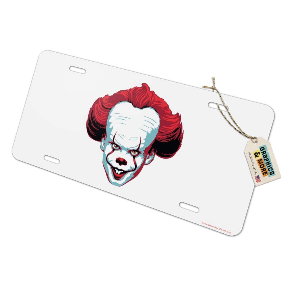 GRAPHICS & MORE IT Pennywise Come Home Novelty Metal Vanity Tag License Plate