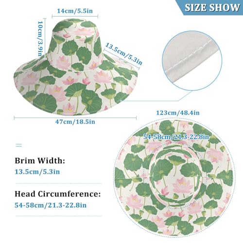 Sombrero de ala ancha para mujer Lotus I8158 miniatura 6