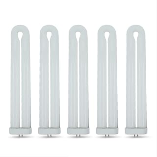 FUL40T8 Fluorescent Black Light Bulb, 40 Watts, GX10q 4-Pin Base, UV Light, Great for Bug Zappers, Clubs, Restaurants (5)