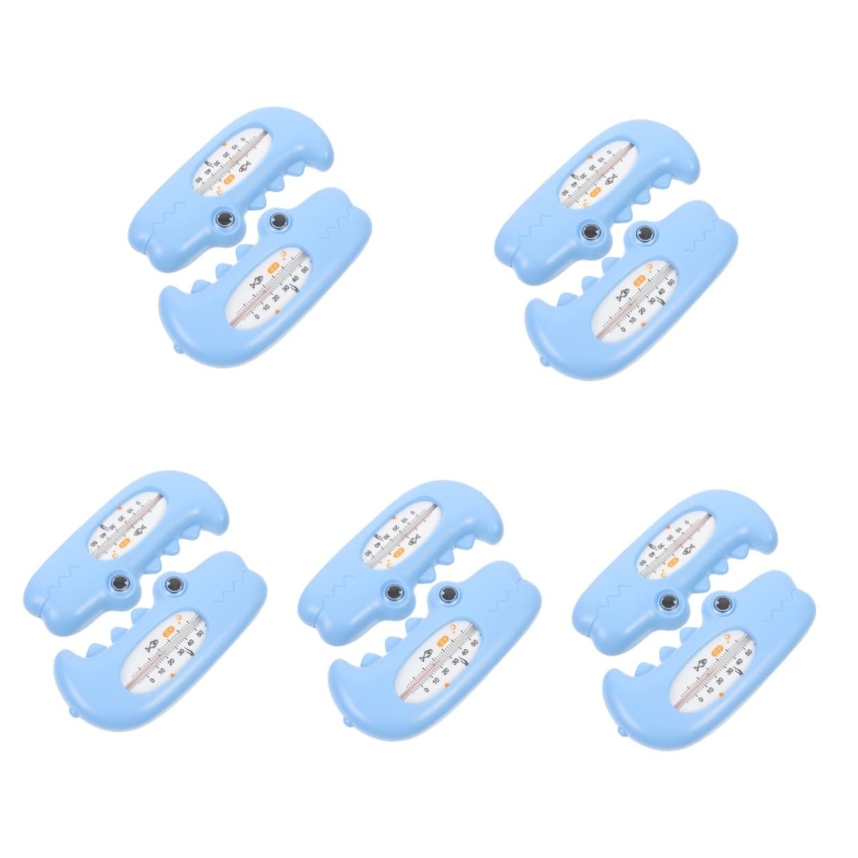 HEMOTON 5 Ensembles Thermomètre À Eau Pour Bébé Thermomètre De Bain Thermometre De Bain Siège De Bébé À Eau De Dessin Animé De Piscine 2 Pièces * 5