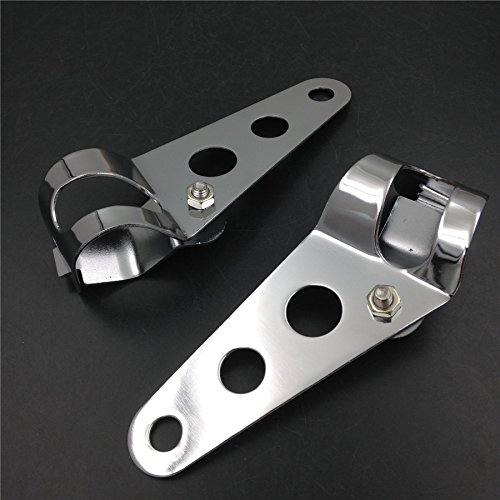 SMT-Side Mounting Headlight Brackets Compatible with Road Star Royal Star V Star Virago [B01MA6535V]