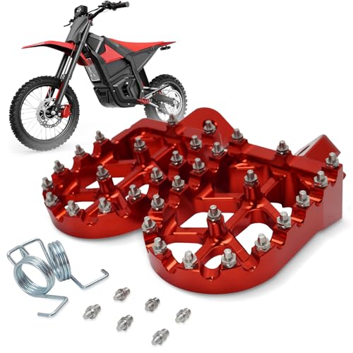 Repose-pieds électriques Yozma In 10 2025 rouge pour vélo tout-terrain