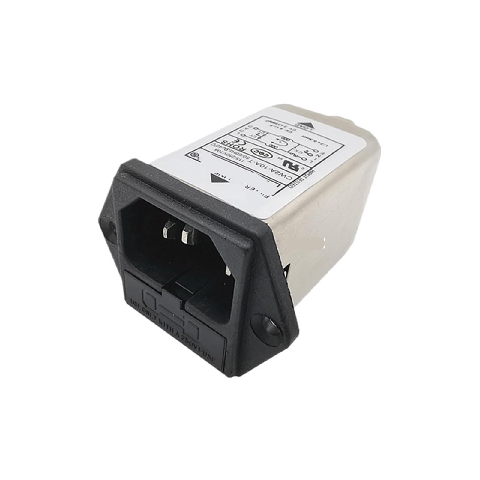 ETPBRIMSF Single-phase power filter CW1B-06A-T 6A 10A CW2A-10A-T CW1D CW2C CW2B(CW2A -10A -T 10A)