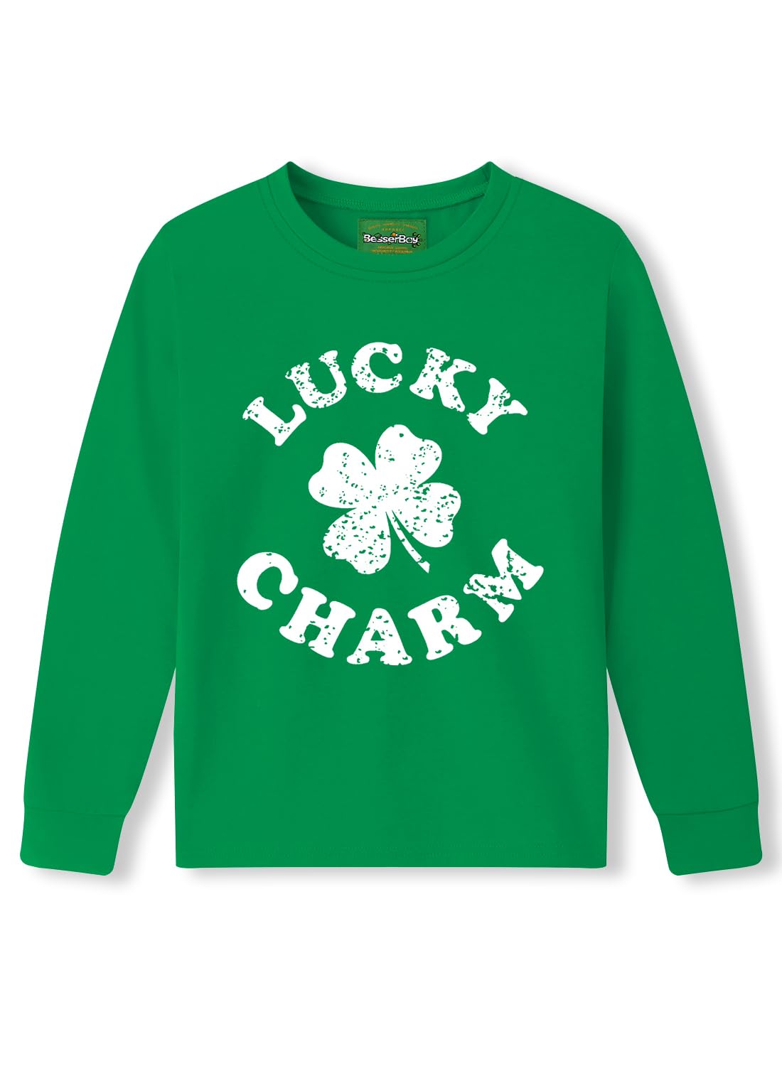 Baby Girls St Patricks Day Shamrock Top Toddler Boy Green Lucky Charm Long Sleeve Shirt 18-24 Months