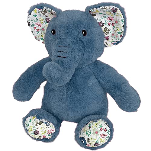Hundespielzeug Elefant – Mit Knisterpapier & Quietscher, Plüsch, Für Kleine & Mittlere Hunde, Interaktiv & Kau-freundlich