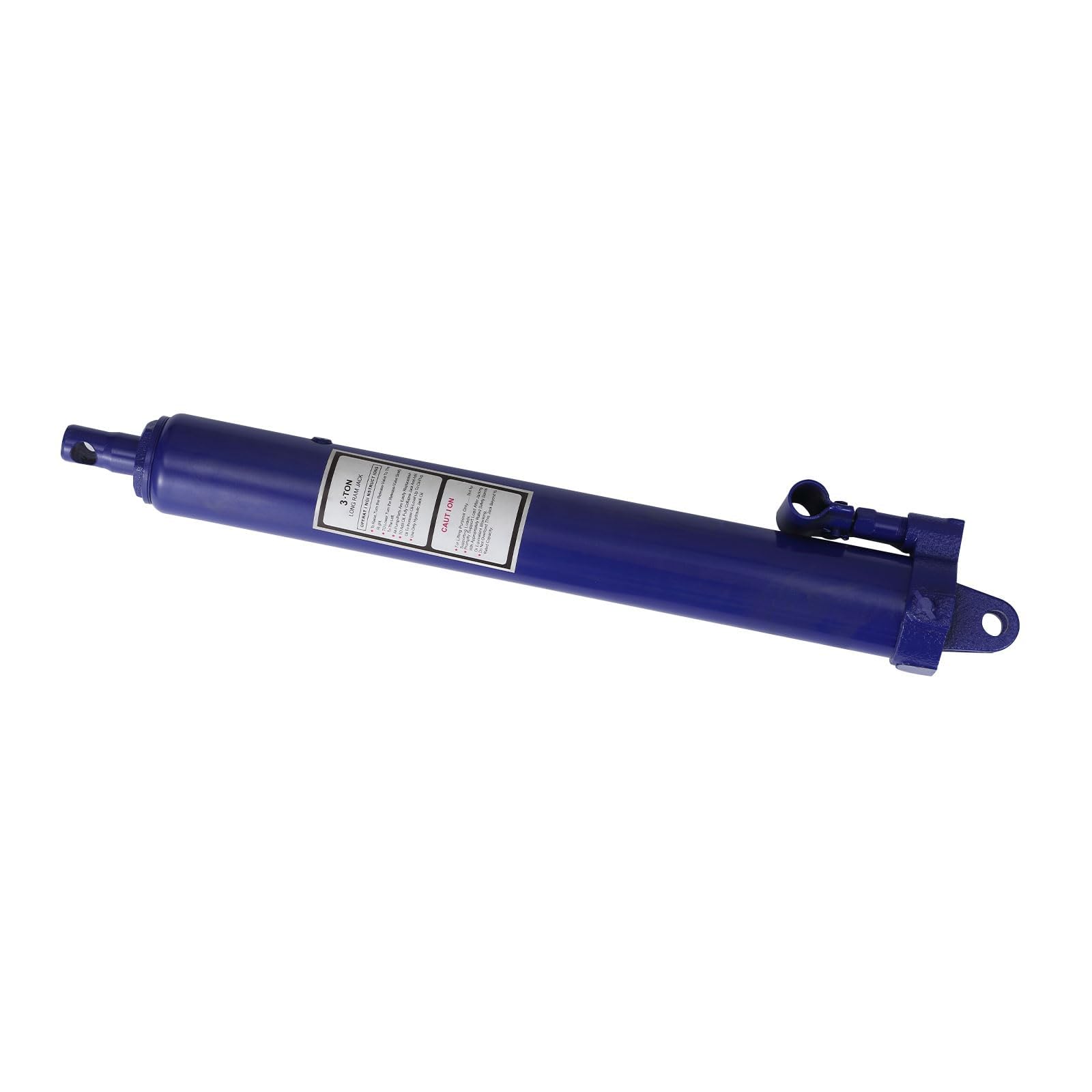 Garvee Vérin hydraulique Longue Course 8T – Cric Robuste pour Grue d’Atelier, camions, engins agricoles – Base en U, Pompe Simple, Taille hydraulique – avec poignée – Spécification : 8T