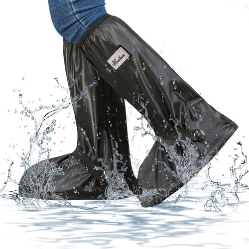 Lady Of Luck Silikon Überschuhe - Wasserdicht & Rutschfeste Schuhüberzieher Für Regen & Schnee