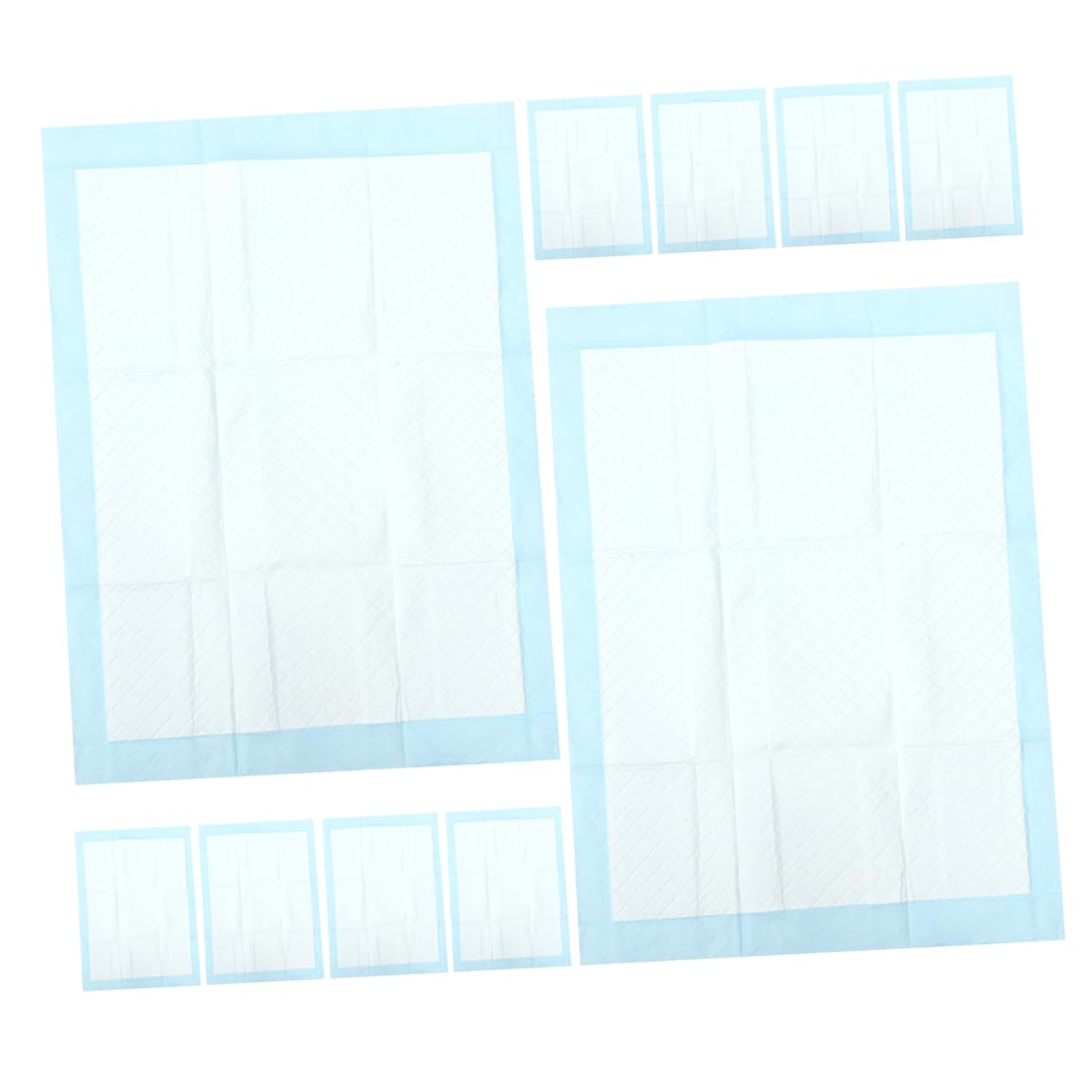 BESPORTBLE 10Pcs Super Absorbent Disposable Newborn Changing Pad Thick Pe Leak Diaper Changing for Care