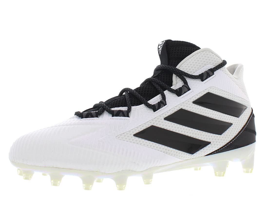 adidas Sm Freak Mid Mens Shoes Size 16, Color: White/Black