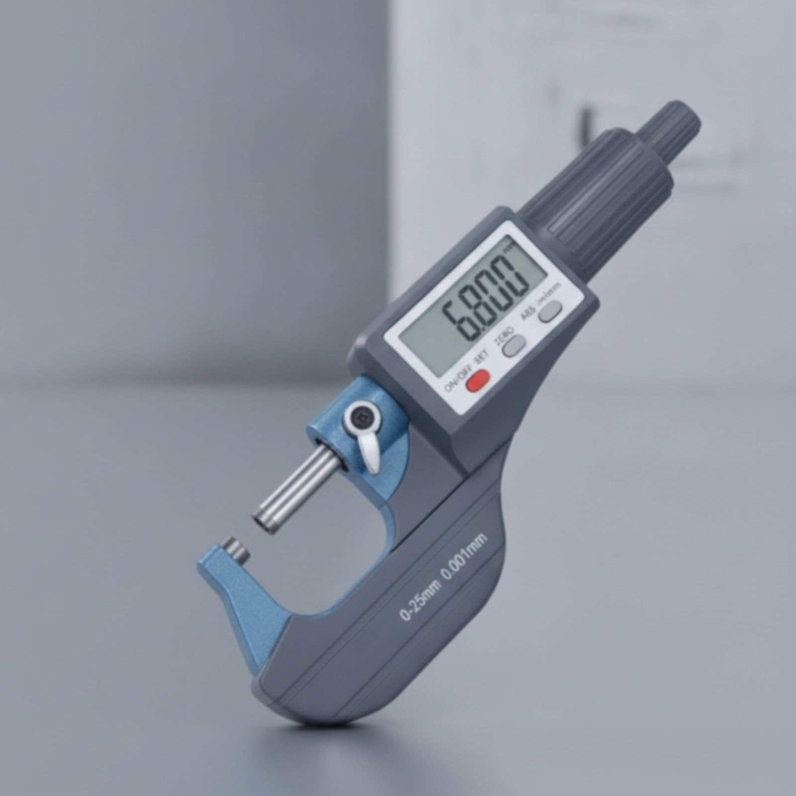 predolo Calibrador Digital Exterior Precisión con Tornoillo Micrométrico y Pantalla Gran para Mediciones Externas en Talleres Mecánicos y Trabajos Inspección, 50-75mm