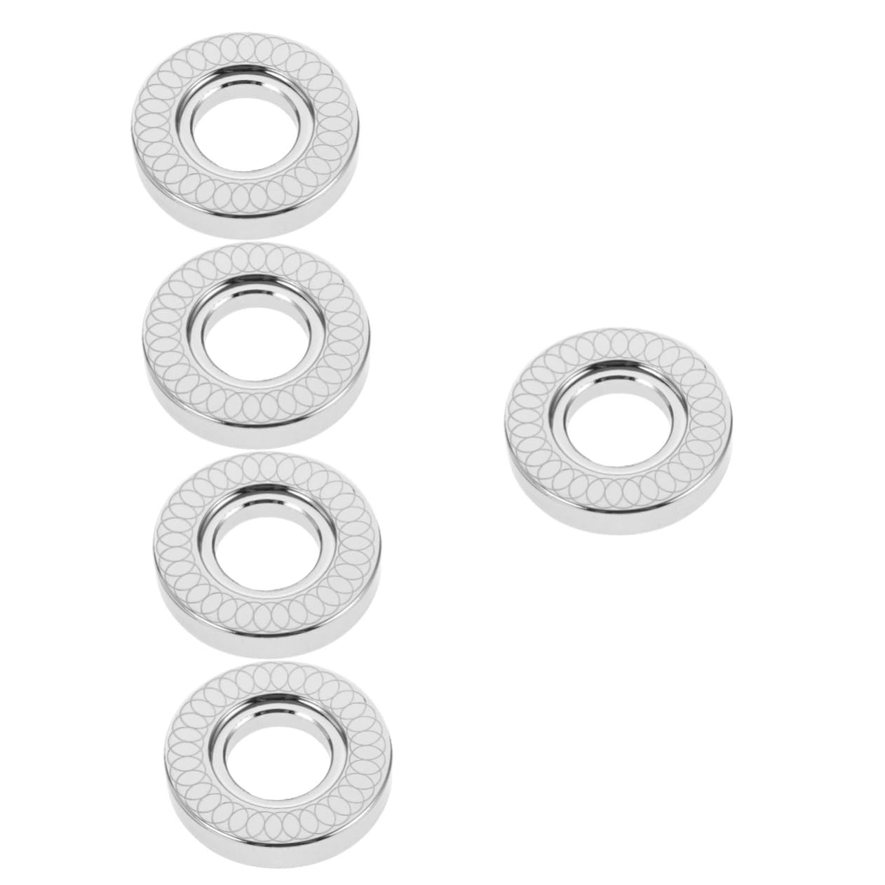 BESPORTBLE Bague d'équilibre pour Queue de Billard Accessoire de Queue de Billard en Acier Inoxydable Accessoire de Queue de Billard pour équilibrage Anneau de Poids de Silver