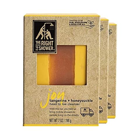 The Right To Shower Bar Soap, Joy, 7 oz, Pack of 3 Cover