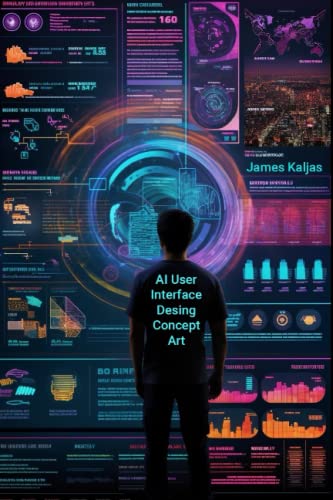 AI user interface design concept art