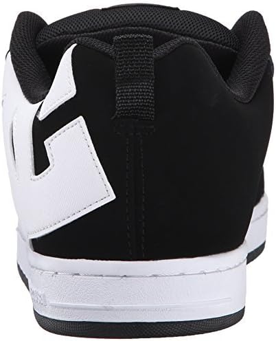 DC mens Court Graffik Casual Skateboarding Shoe, Black, 8.5 US - Image 4
