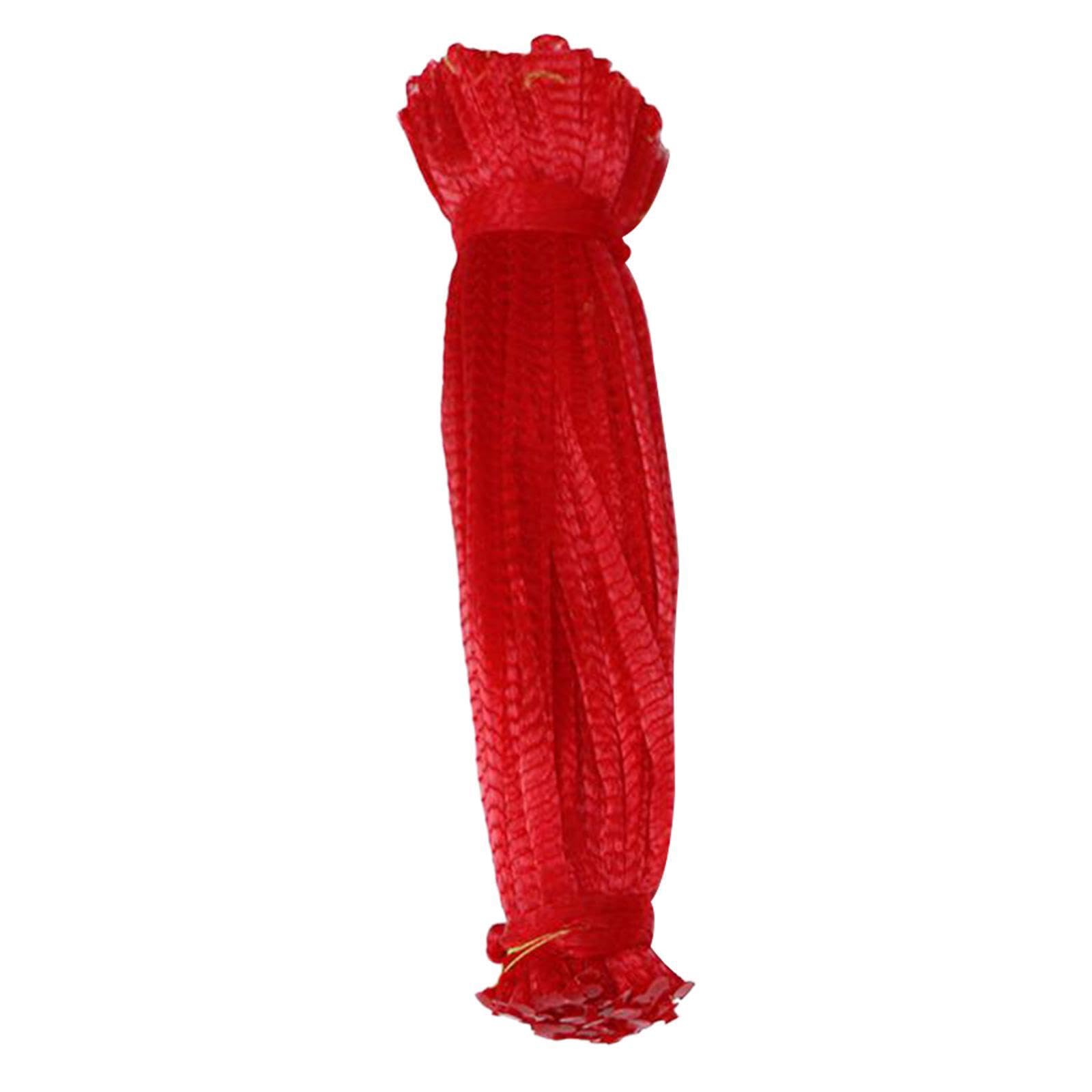 QIXCXAZ Efficient Mesh Net Bags Enhanced For Hanging Watermelon Offers Optimal Support For Cantaloupes Growing Greenhouse Vegetable Drawstring Nylon Handle
