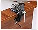 Mini Table Clamp, Small Bench Vice, New upgraded cast iron manufacturing Jewelers Hobby Clamps Craft Repair Tool Portable Work Bench Vise (mini)