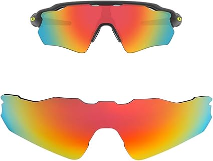 Amazon | 色褪せ防止 Oakley Radar EV Path に交換用レンズ 偏光
