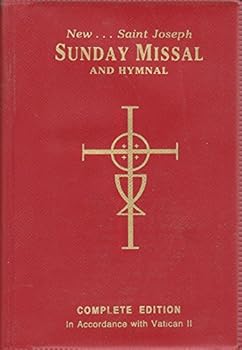 Leather Bound New Saint Joseph Sunday Missal And Hymnal Complete Edition Book