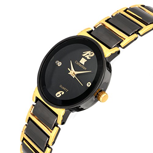Image of IIK COLLECTION Analogue Round Formal Studed Dial with Bracelet Strap Wrist Watch for Girls& Women