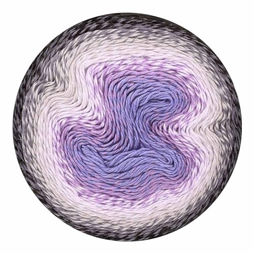 Image of Scheepjes Whirl Gradient Yarn, 3 x 1000 m, Color 786 Dark Grape Squish