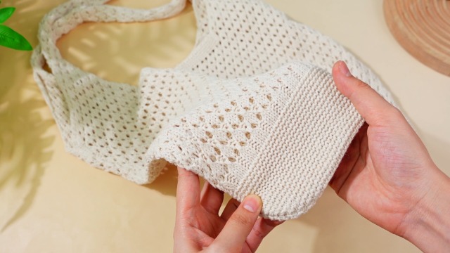 Bolso de Playa de Crochet para Mujer miniatura 7