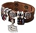 Produktbild Qiu ping Damen und Herren Punk New Retro Korean Handmade Leder Armband