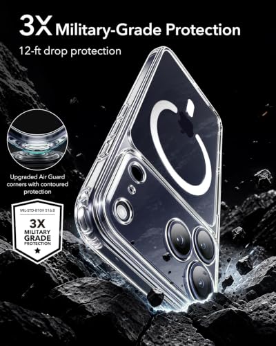 Image of ESR for iPhone 17 Pro Case for MagSafe, Camera Control, Clear