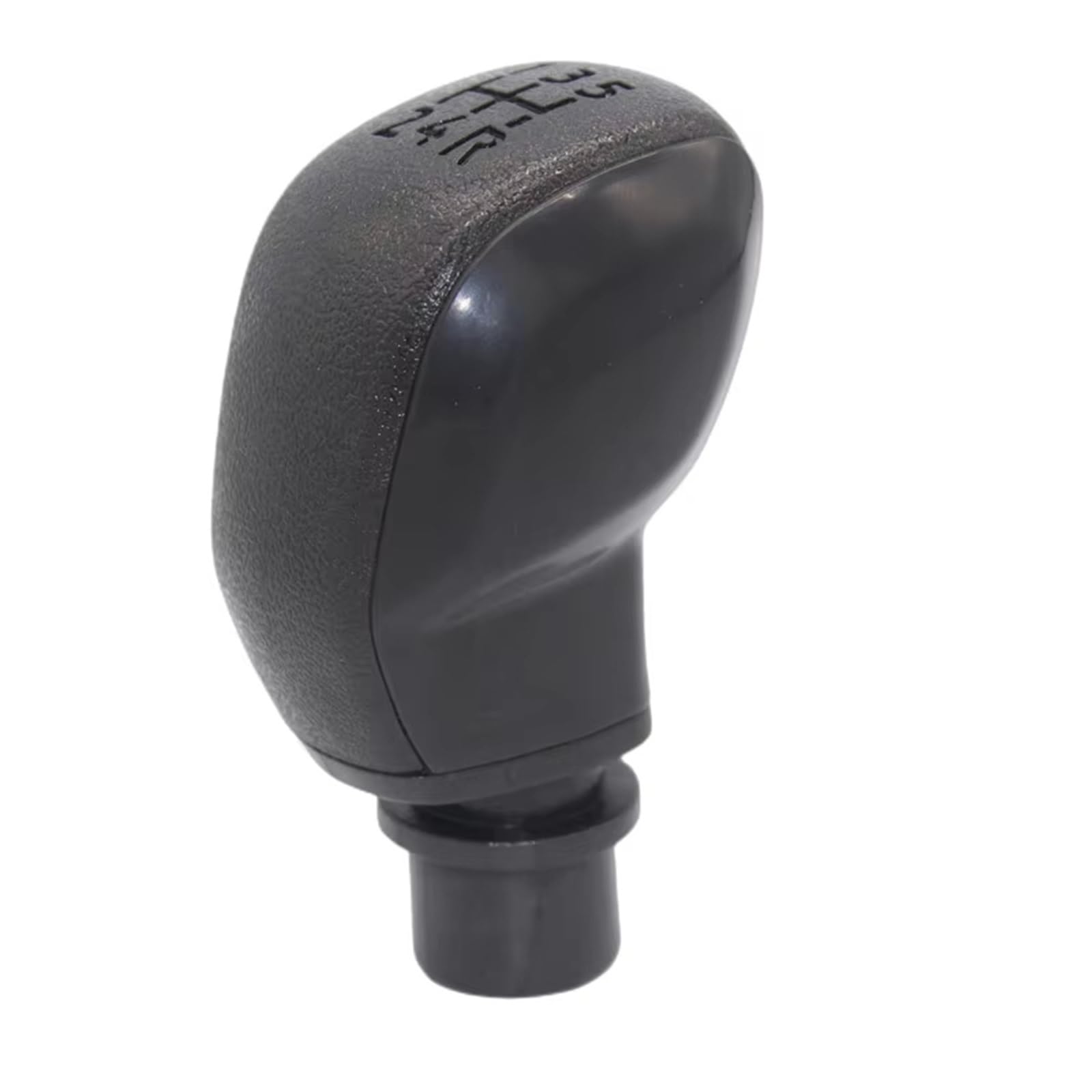 EFDDTBHE Compatible with Citroen for C4 MK1 2004 2005 2006 2007 2008 5 Speed Gear Shift Knob Gaiter Boot Cover Case Shifter Handle(Black Gear knob)