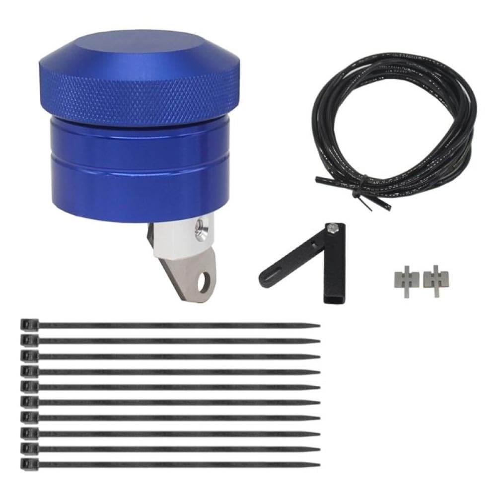 Lubricador de Cadena para Motocicleta y Bicicleta, Accesorio, Sistema de lubricación Universal, engrasador de Cadena(Blue)