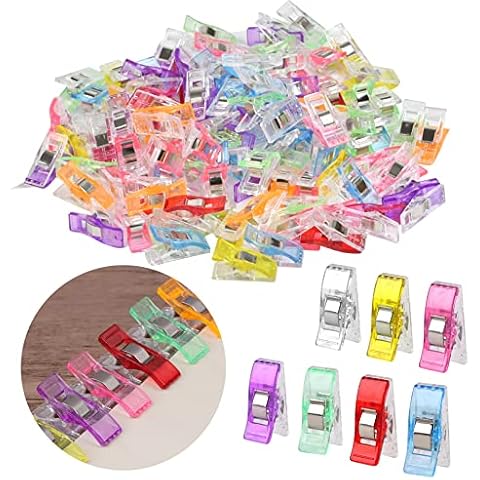 60 Piezas Clips de Costura Pinzas para Acolchar Cover