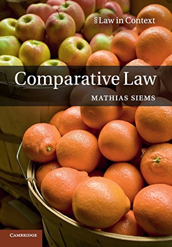 Comparative Law (Law in Context)