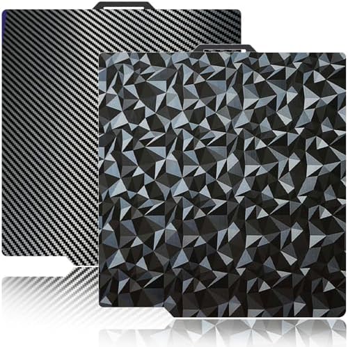 pour bambulab plaque d'impression PEO PET PEI pour Bambu Lab a1, X1C, X1E, P1P, P1S, P2S, X1, plaque en carbone texturée PEO PET de 257x257mm pour bambulab filament