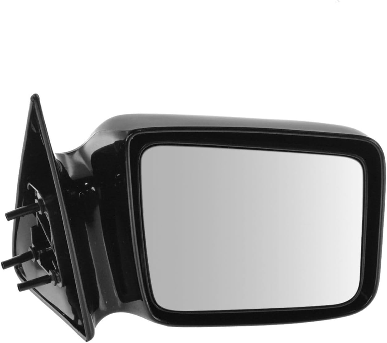 Side Mirror Assembly Right Passenger Manual Folding Black Replacement Rearview Pair Set Door for Dodge for Dakota Shelby 1989 22660564