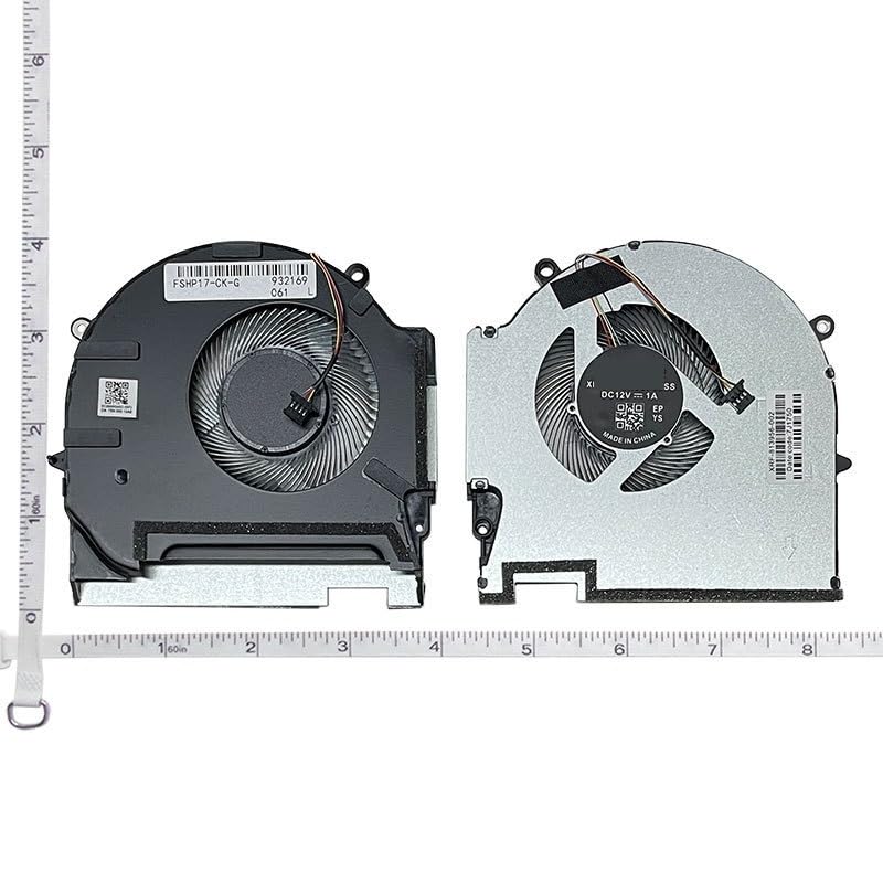 Wentylator chłodzący procesor i kartę graficzną HP Omen 17-CK CK1021 CK000 do Shadow Elf 8 7 Plus TPN-Q266 EG75091S1-C180 C170-S9A M78889-001 M78888(GPU)