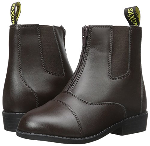 Saxon Women's Equileather Zip Front Boots, Brown, Size 5.5 - Thumbnail 7
