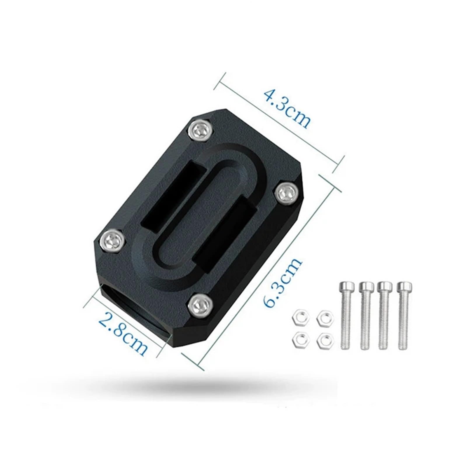 adapter podpórki Pasuje do Voge 900DS DS900 DS900X 900 DSX DS 2024 2025 Osłona silnika motocykla Dekoracyjny blok Crash Bar(NOLOGO 2)