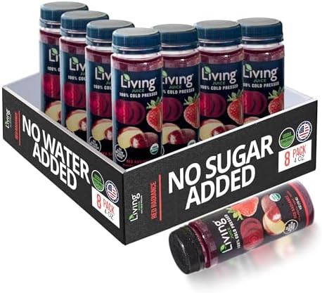 Amazon.com : O2 Living Juice Cold Pressed Drink - Red Radiance Organic ...