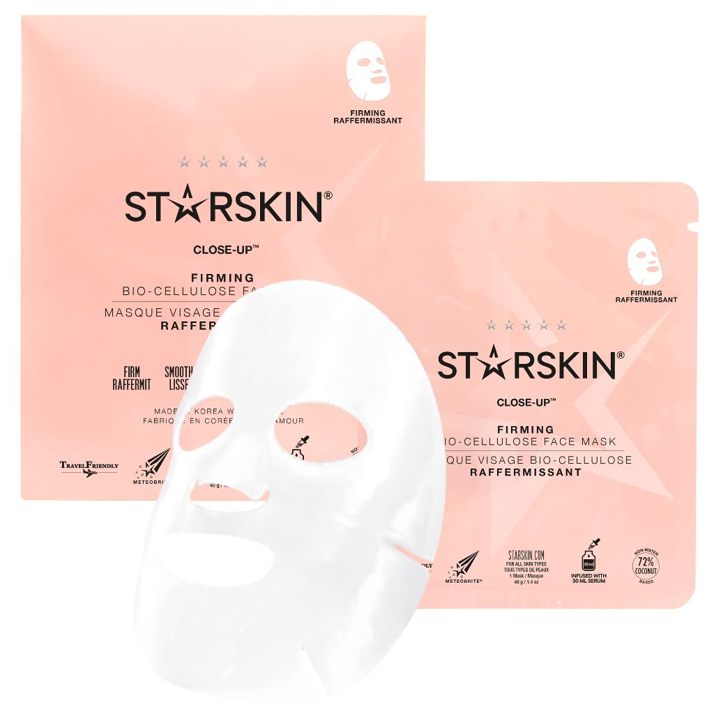 Starskin Close-Up - Firming Coconut Bio-Cellulose Second Skin Sheet Mask