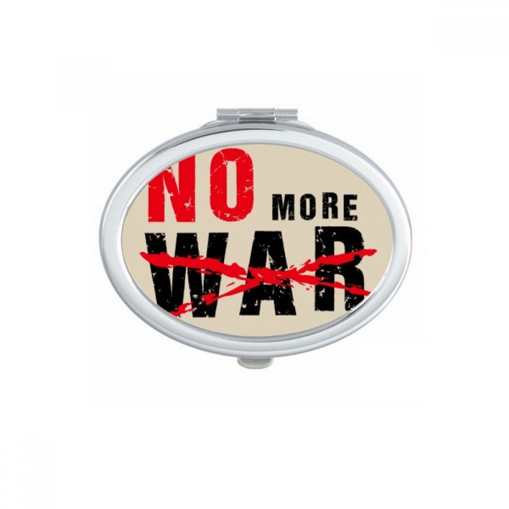 Miroir de maquillage Love Peace du Monde pour retouches en voyage et sorties