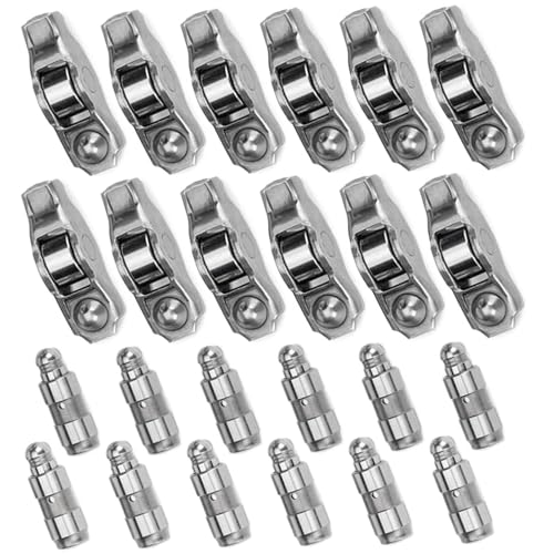 BHB 12Pcs Rocker Arm and Lifter 2011-2022 Compatible with Dodge Jeep Ram Chrysler for Challenger Charger Journey Avenger Grand Cherokee Wrangler 3.6L Replaces 5184296AH 5184332AA