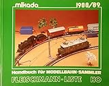 modellbahn sammler software  Fleischmann - Liste HO 85/86. Handbuch für Modellbahn- Sammler