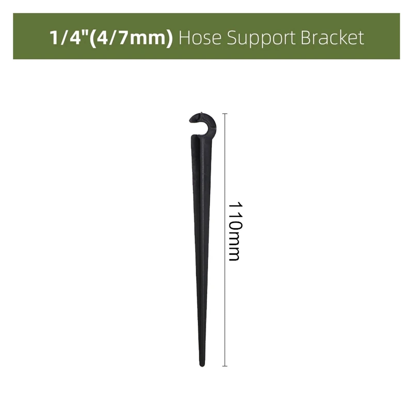 10-1000 pezzi Connettore for irrigazione a goccia da giardino for tubi da 1/4'' Accessori for tubi flessibili Giunti a T con spina a croce Adattatori for spine inglesi(A,1000PCS)