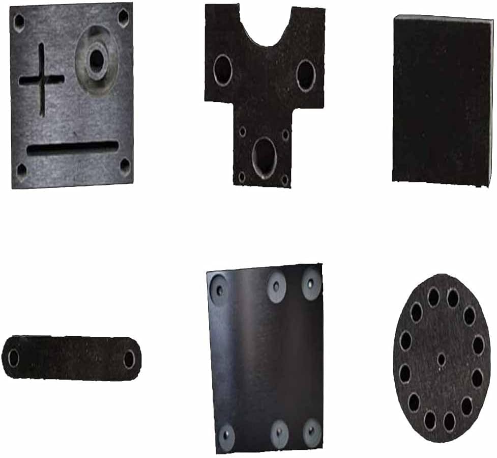 GOONSDS Bakelite Board Phenolic - 1 Pieces Insulation Electrical Board for Laboratory DIY Fixture and PCB Drilling Machinery Parts,Black,500x500x25mm